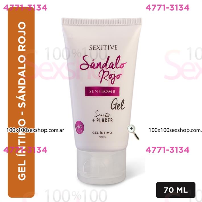 Cód: CA CR S02 - Gel Intimo Sens Bomb Sandalo 70grs - $ 12500